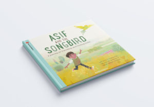 Asif and the Songbird - a true story about a boy escaping conflict in Syria and his pet bird